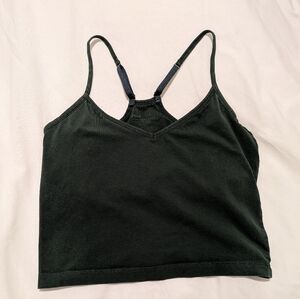 Pact Green Organic Cotton everyday shelf bra cropped camisole M